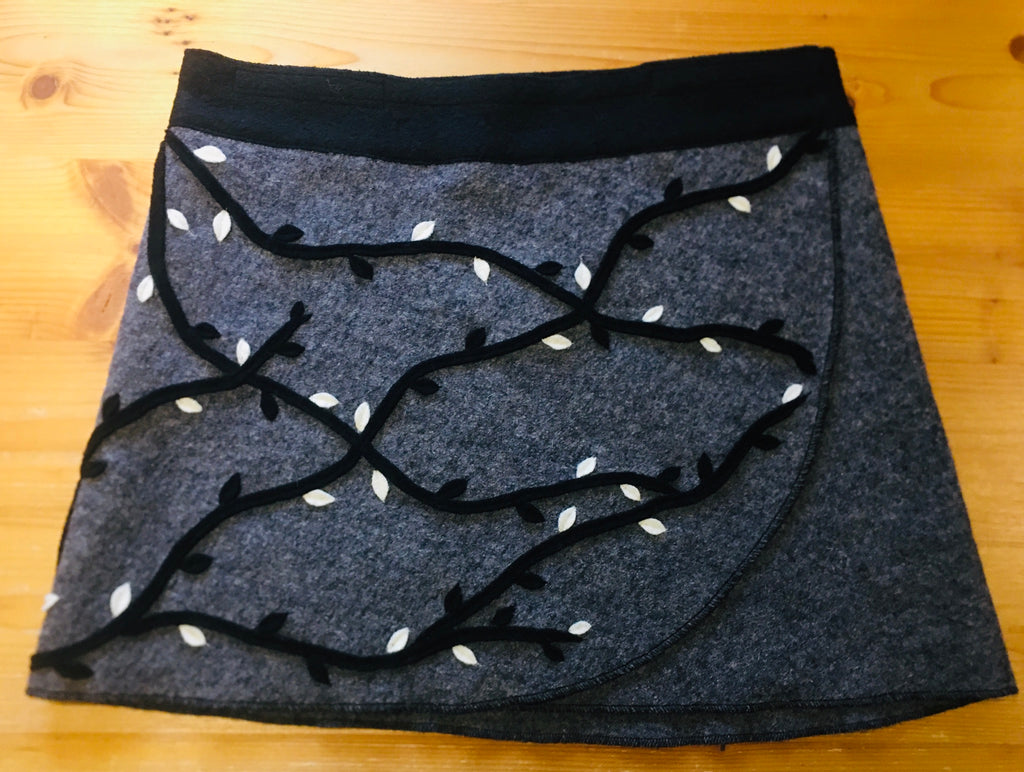 Wickelrock „Leetah“/ grau